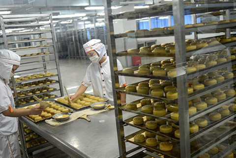 杭州食品廠(chǎng)月餅生產(chǎn)車(chē)間設(shè)計(jì)施工案例